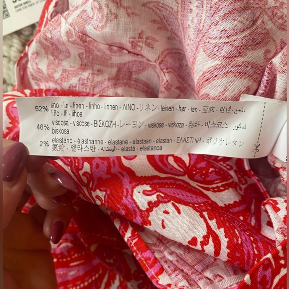 NWT: Zara Linen Mini Skirt - Picture 7 of 8